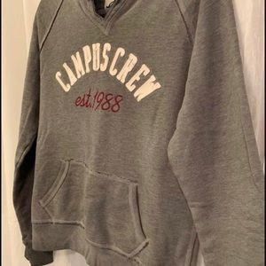 ‼️SOLD‼️ Grey Campus Crew Sweater size L
